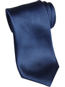 Tommy Hilfiger Blue & Black Stripe Narrow Tie