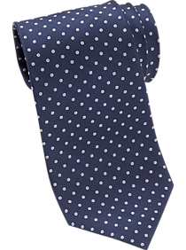 Calvin Klein Navy Dot Narrow Tie
