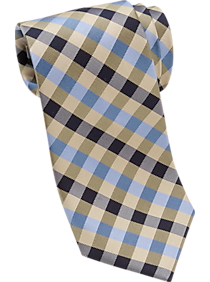 Tommy Hilfiger Yellow Check Narrow Tie