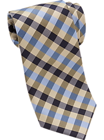 Tommy Hilfiger Yellow Check Narrow Tie