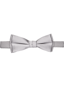 Calvin Klein Silver Small Bow Tie