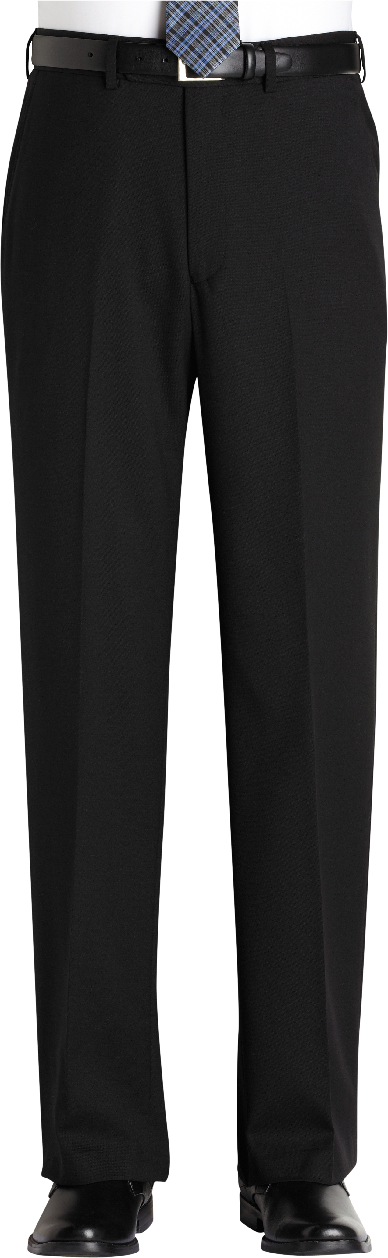 mens black pants with red stripe