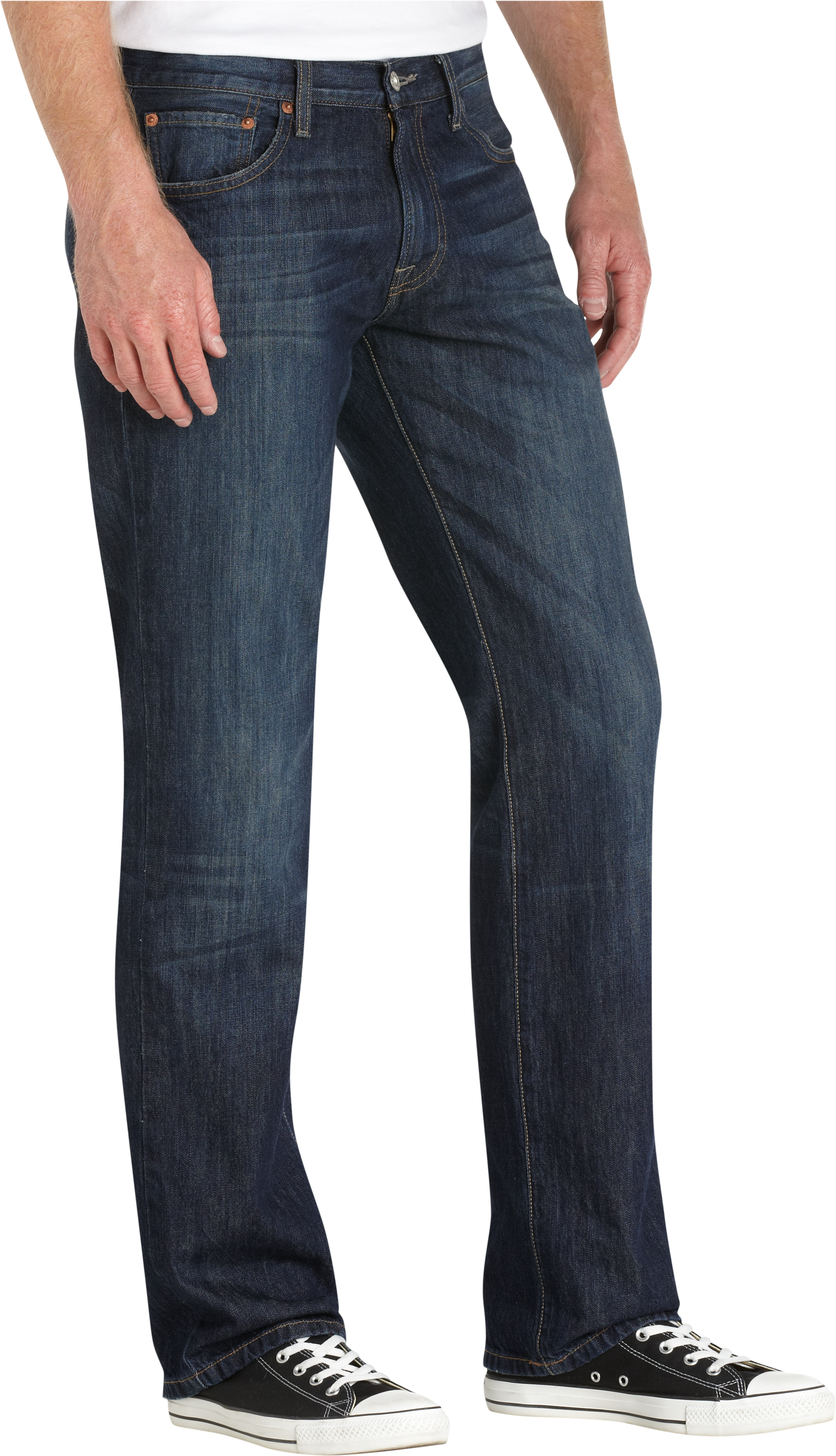 Lucky Brand 221 Dark Wash Original Straight Fit Jeans Outlet Classic Fit Mens Wearhouse