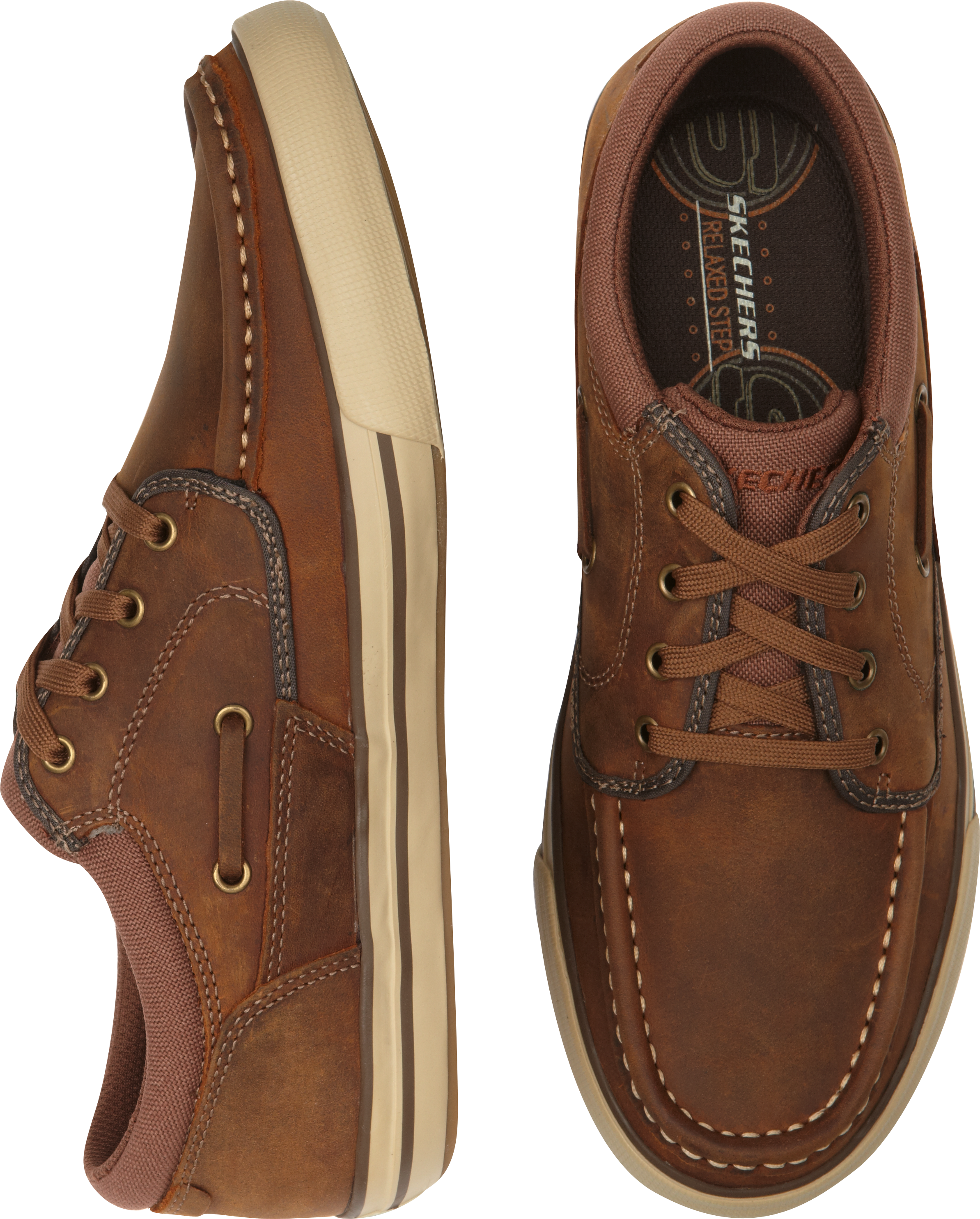 Skechers Planfix Creons Brown Oxfords (Outlet)