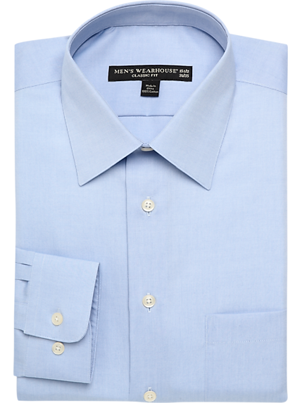 Mens Light Blue Dress Shirt | Men's Wearhouse | Male Light Blue Dress