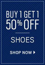 buy 1 get 1 50 off shoes
