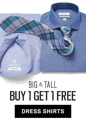 Big and Tall Men's Clothing - Big and Tall Suits, Dress Shirts & More