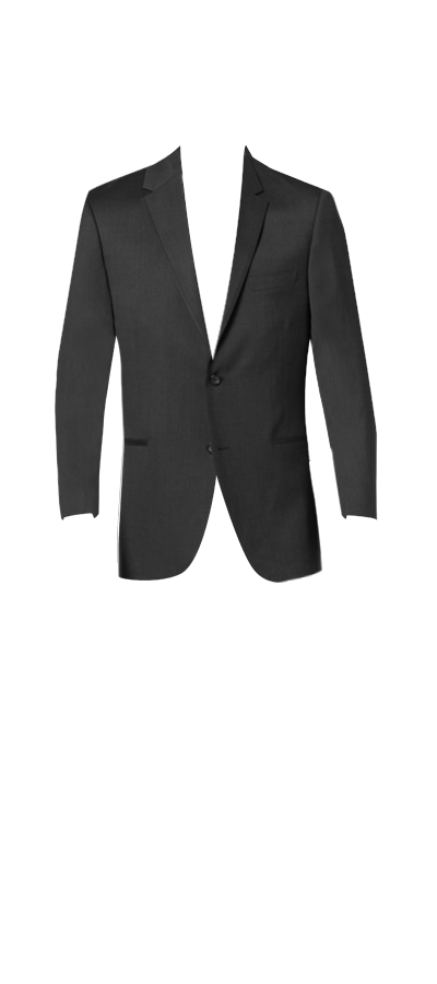 Mini Interlocking G net effect wool suit in dark grey