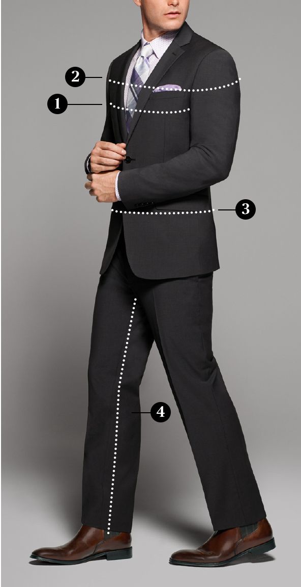 Suit Fit Guide Suits Men S Wearhouse
