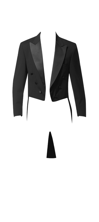Joseph & feiss black full dress tailcoat store