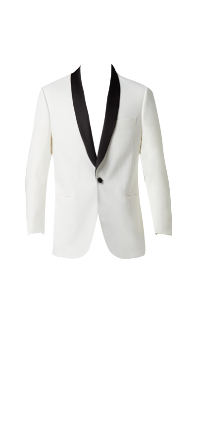 Calvin Klein White Dinner Jacket Tux