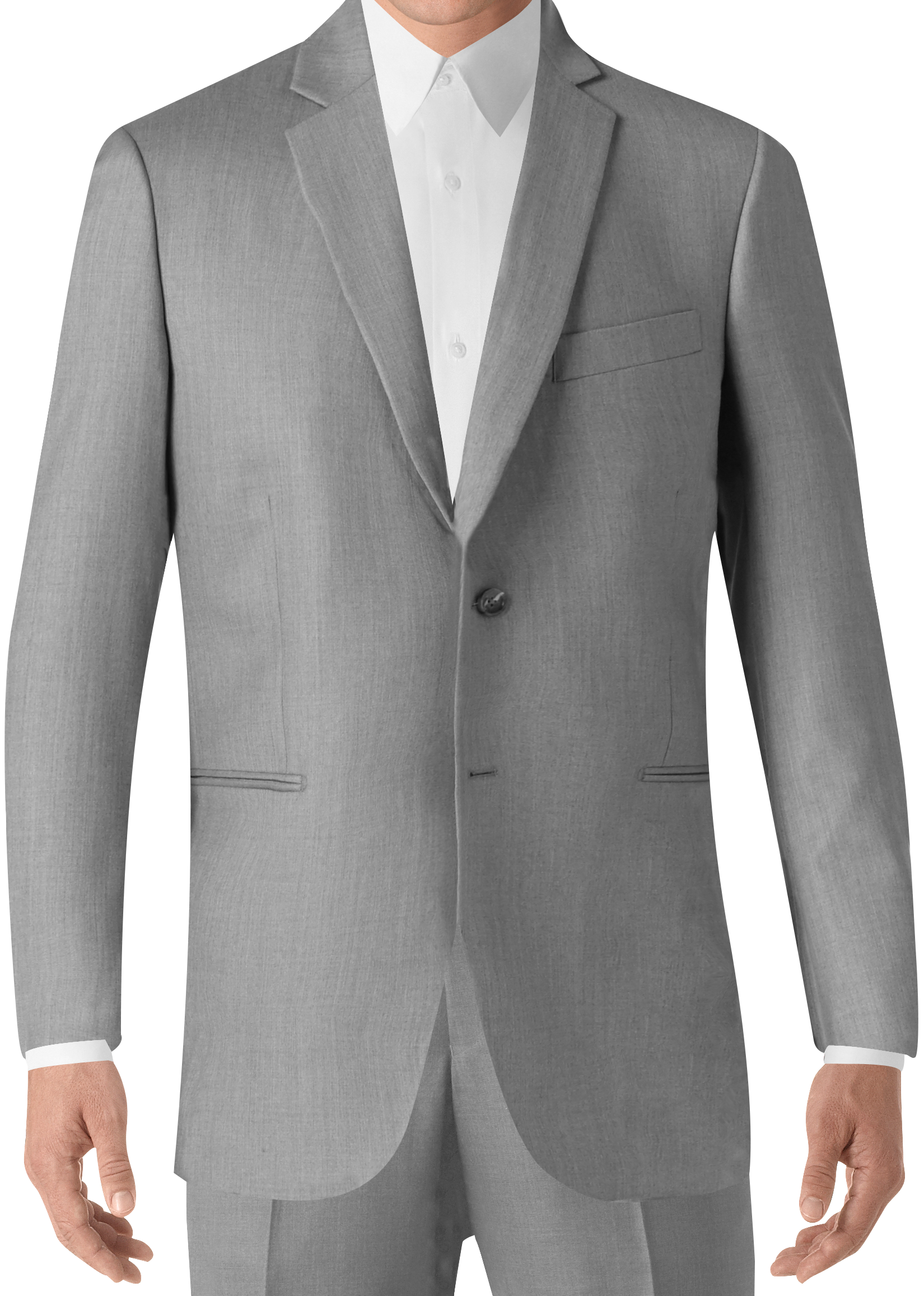 Vintage Men's Gray Suit by Pronto Uomo | Suit Rental