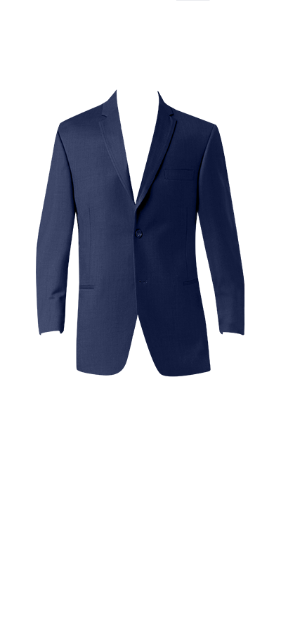 Blue Wedding Suit by Calvin Klein