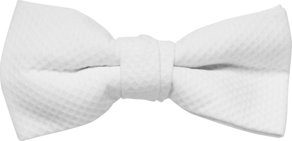 White Pique Bow Tie (8806PIQWHT)