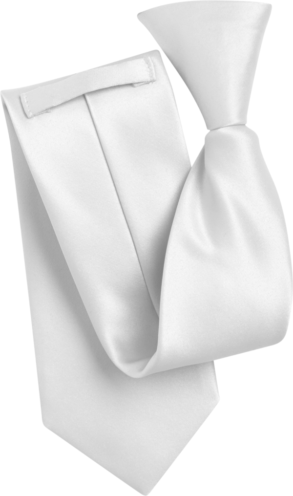 Monaco White Euro Tie (8816MNWHT)