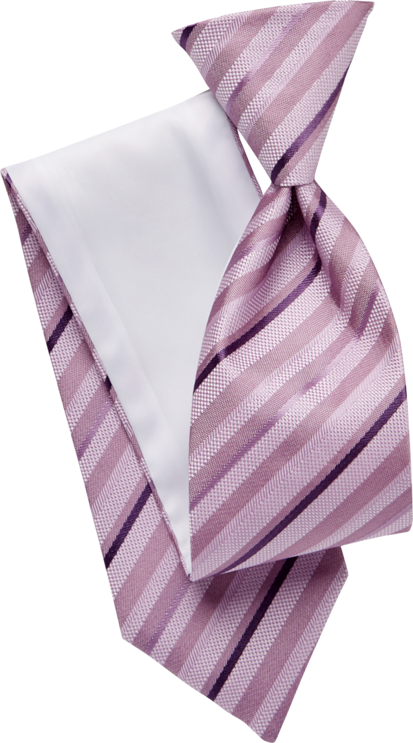 Sterling Wisteria Stripe Euro Tie (8816SSWIS)