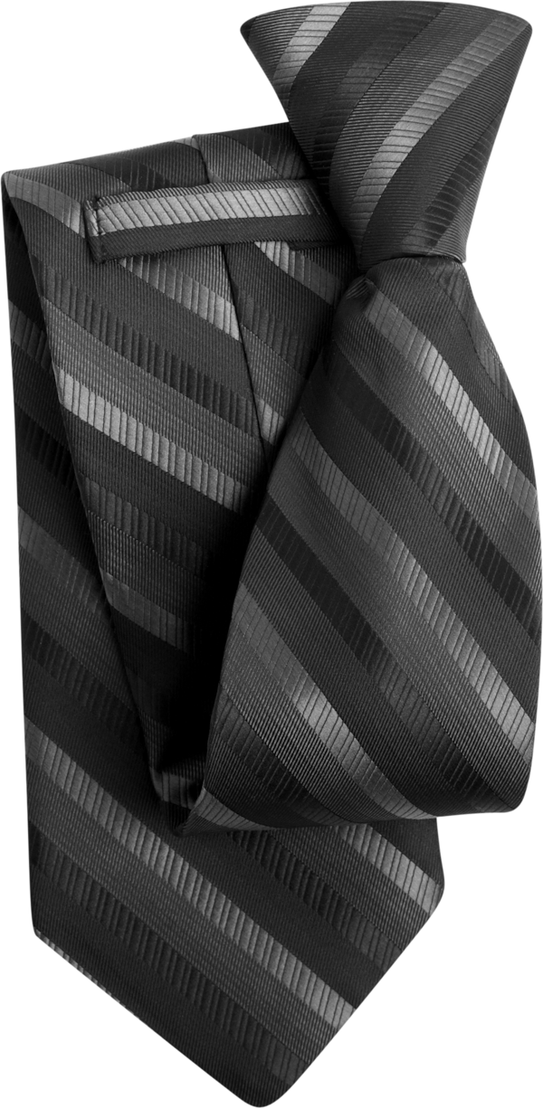 Venice Black Euro Tie (8816VNBLK)