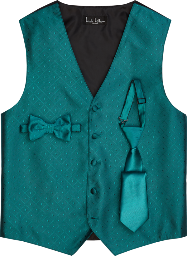 Turquoise on sale suit vest