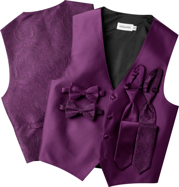 Duet Plum Vest Tux & Suit Rentals | Men's Wearhouse