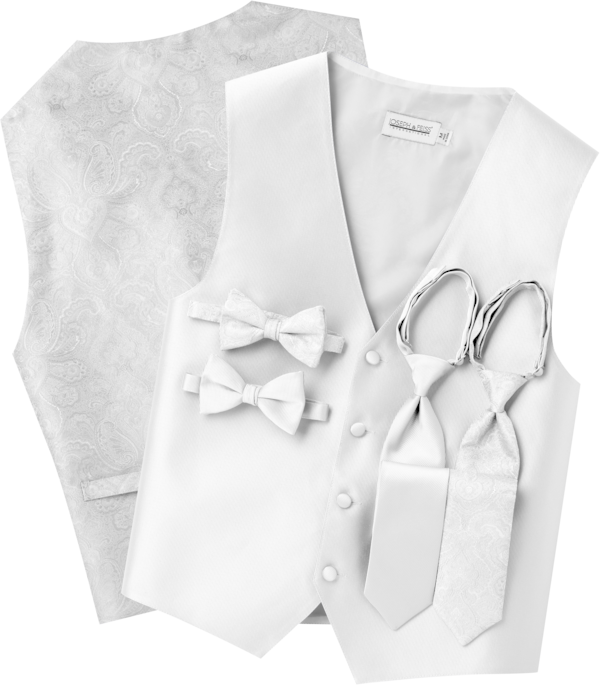 Duet White Vest (8859DUWHT)