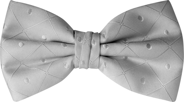 Bella Luna Platinum Bow Tie (8903BLPLT)