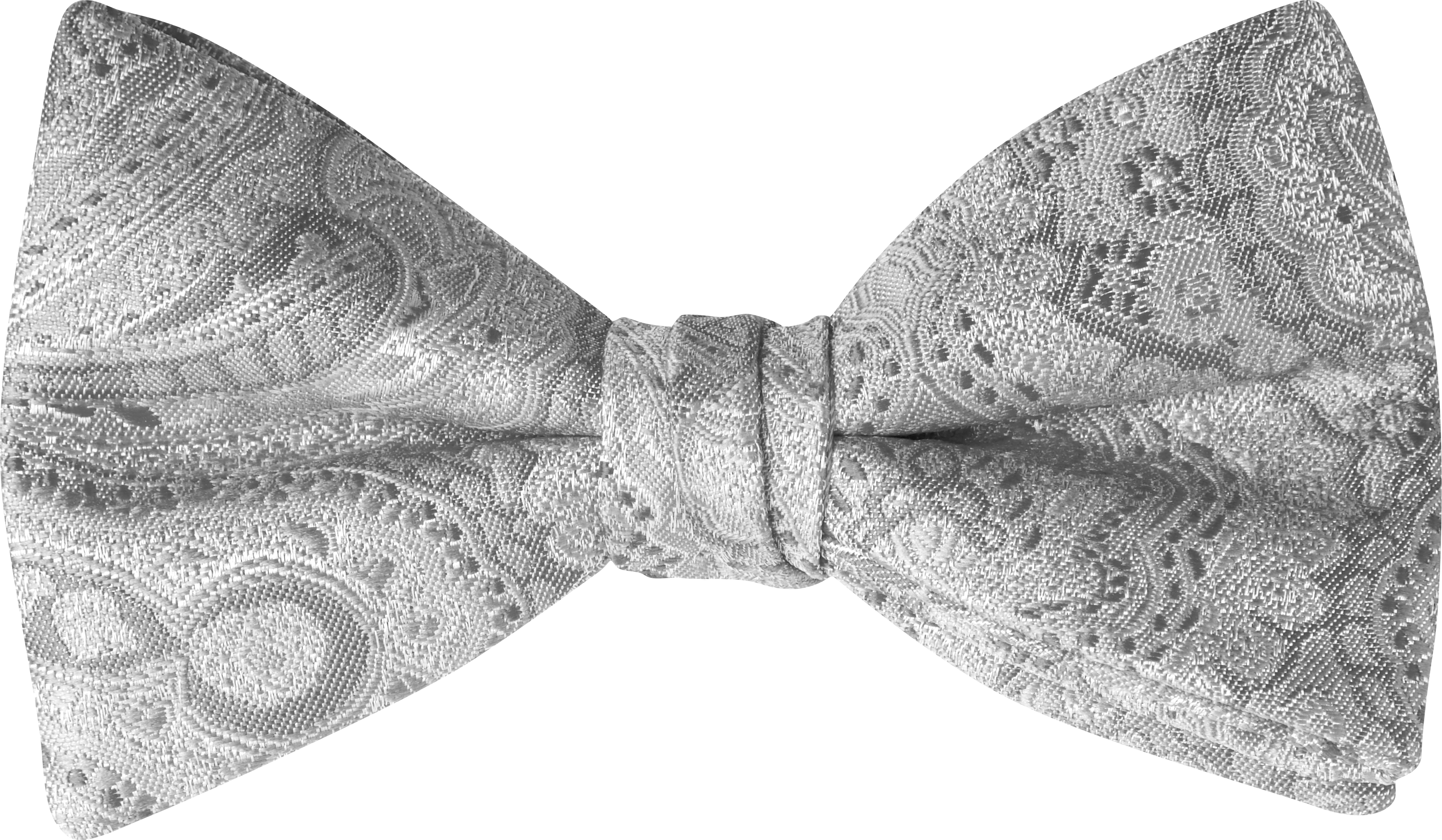 Duet Silver Paisley Bow Tie Tux & Suit Rentals Men's Wearhouse
