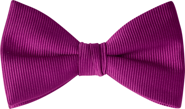 Duet Cassis Faille Bow Tie (8909DUCAS)