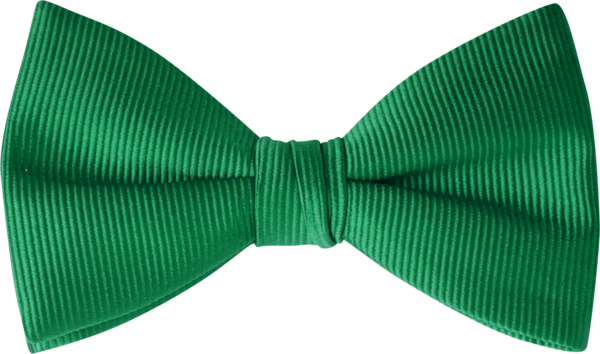 Long silk faille bow tie