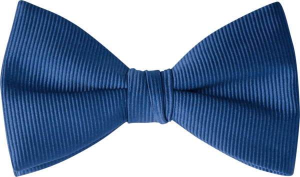 Duet Sapphire Faille Bow Tie (8909DUSAP)