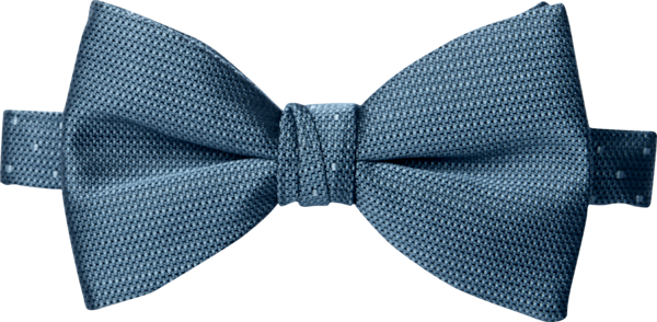 Sterling Steel Blue Bow Tie (8966STSTB)