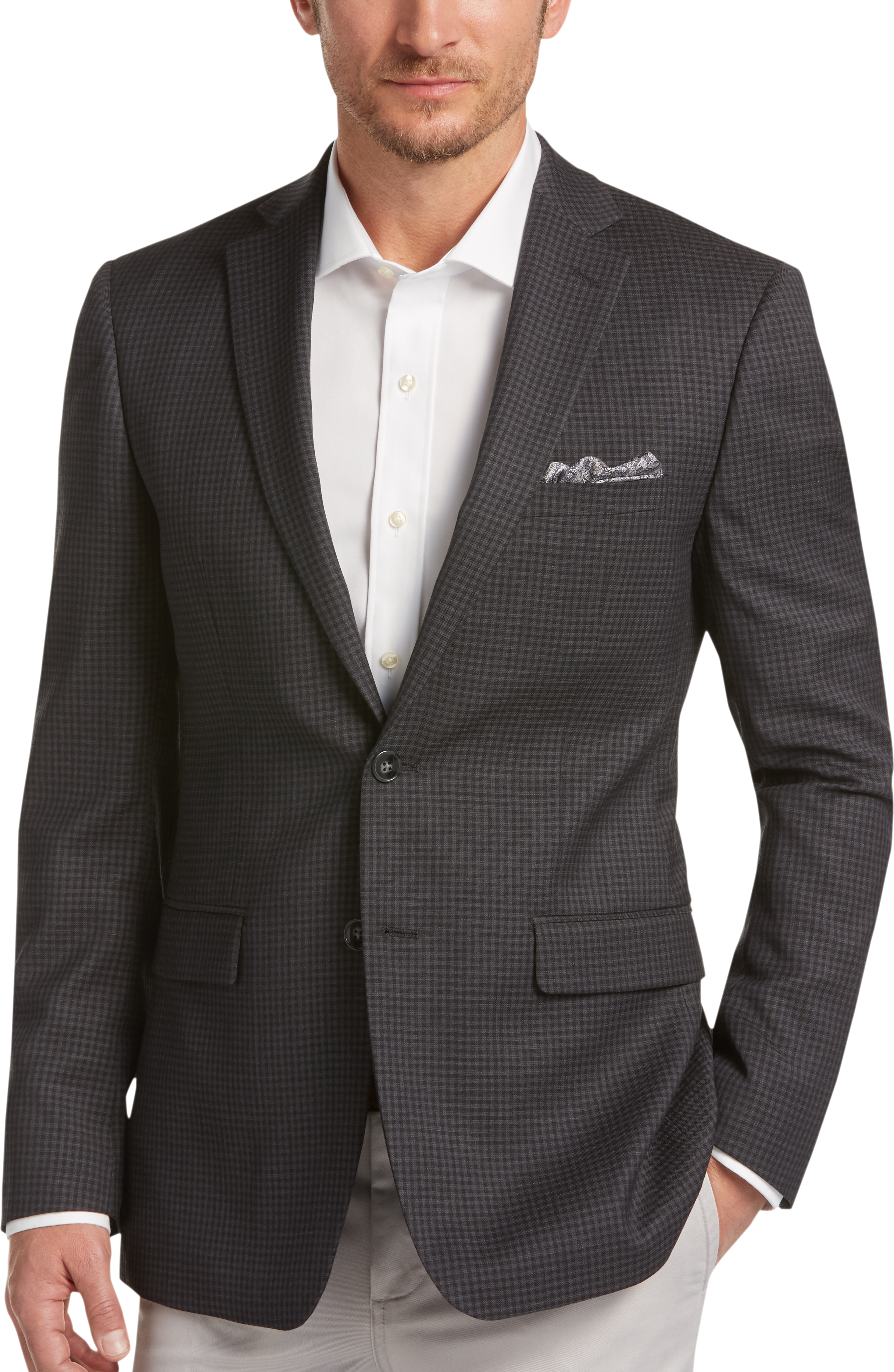 calvin klein extreme slim fit sport coat