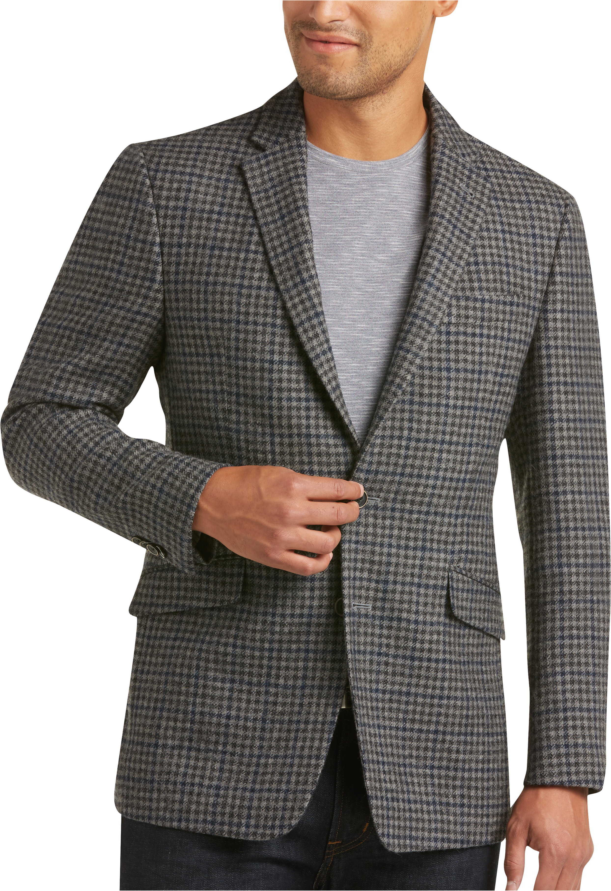 Houndstooth Sport Coat | Han Coats