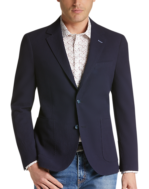 Tailorbyrd Navy Slim Fit Sport Coat - Men's Slim Fit | Men's Wearhouse