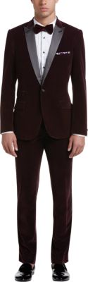 burgundy wearhouse menswearhouse cordovan