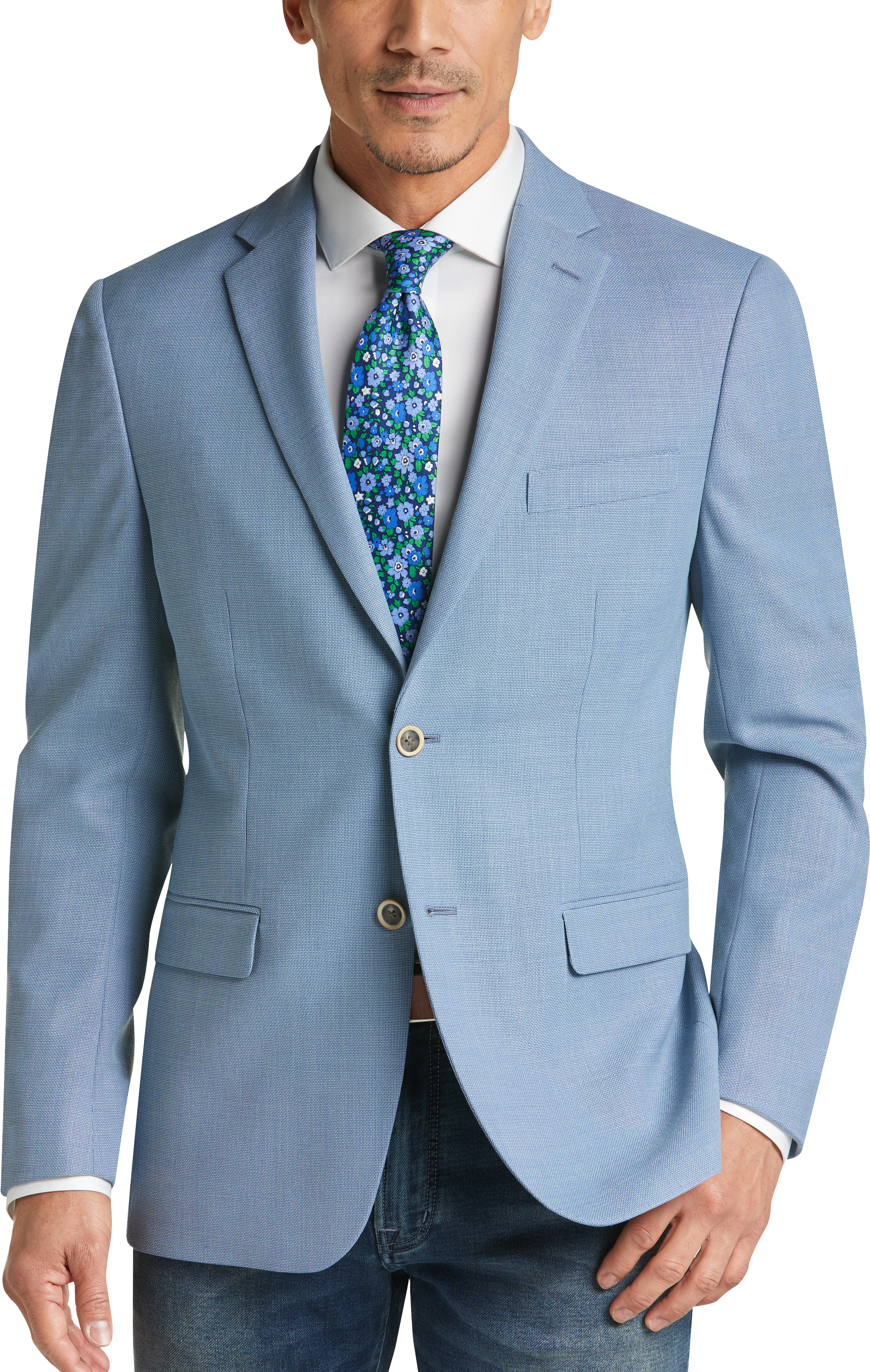 tommy hilfiger light blue blazer