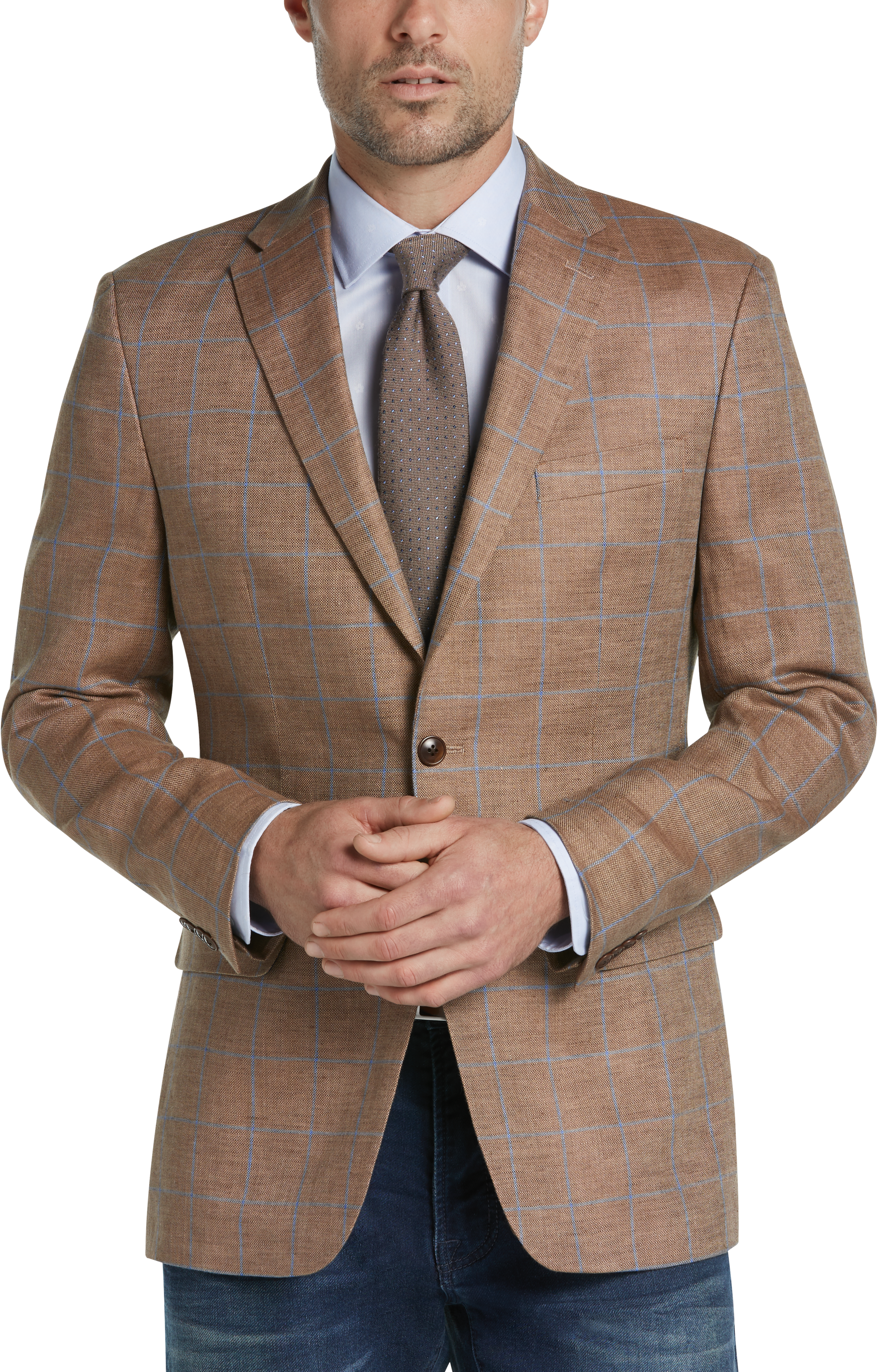 brown tommy hilfiger coat