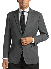 Awearness Kenneth Cole Charcoal Slim Fit Sport Coat