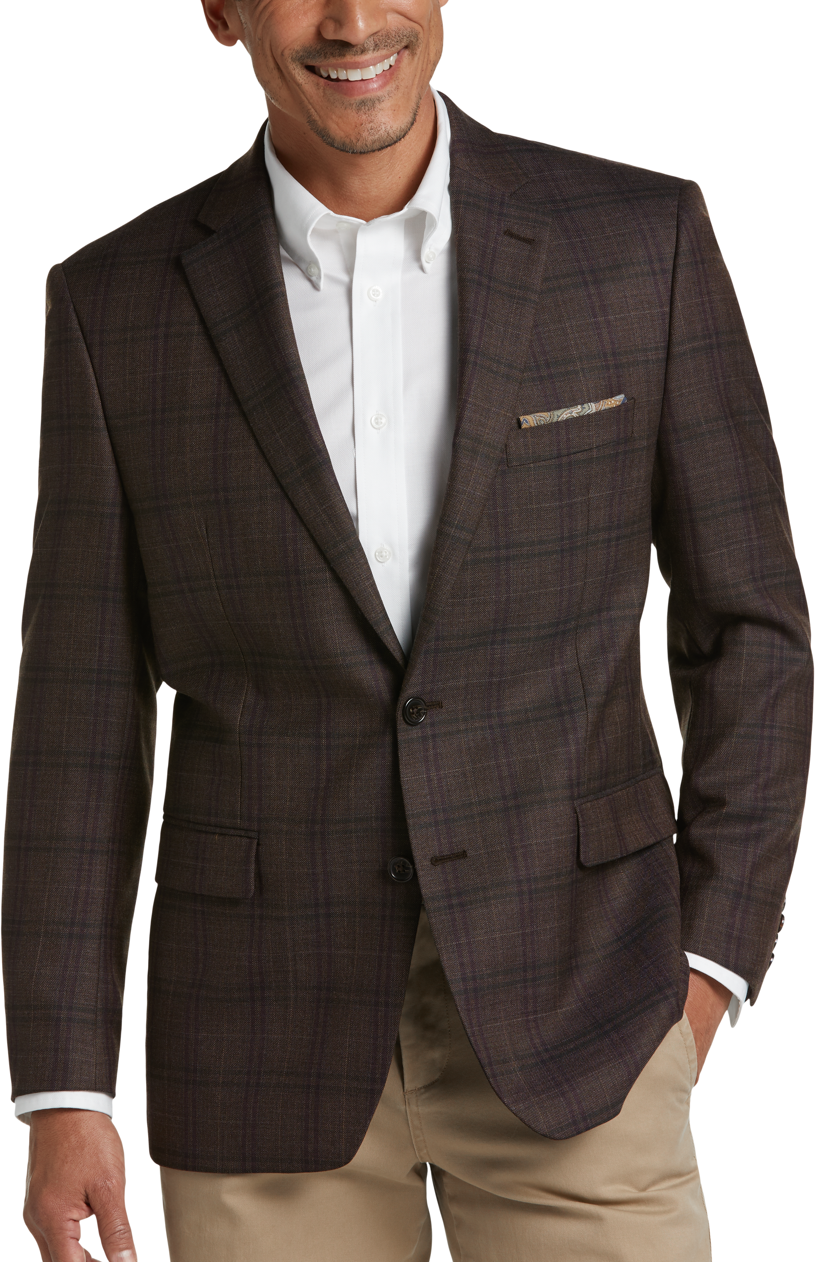 ralph lauren brown blazer