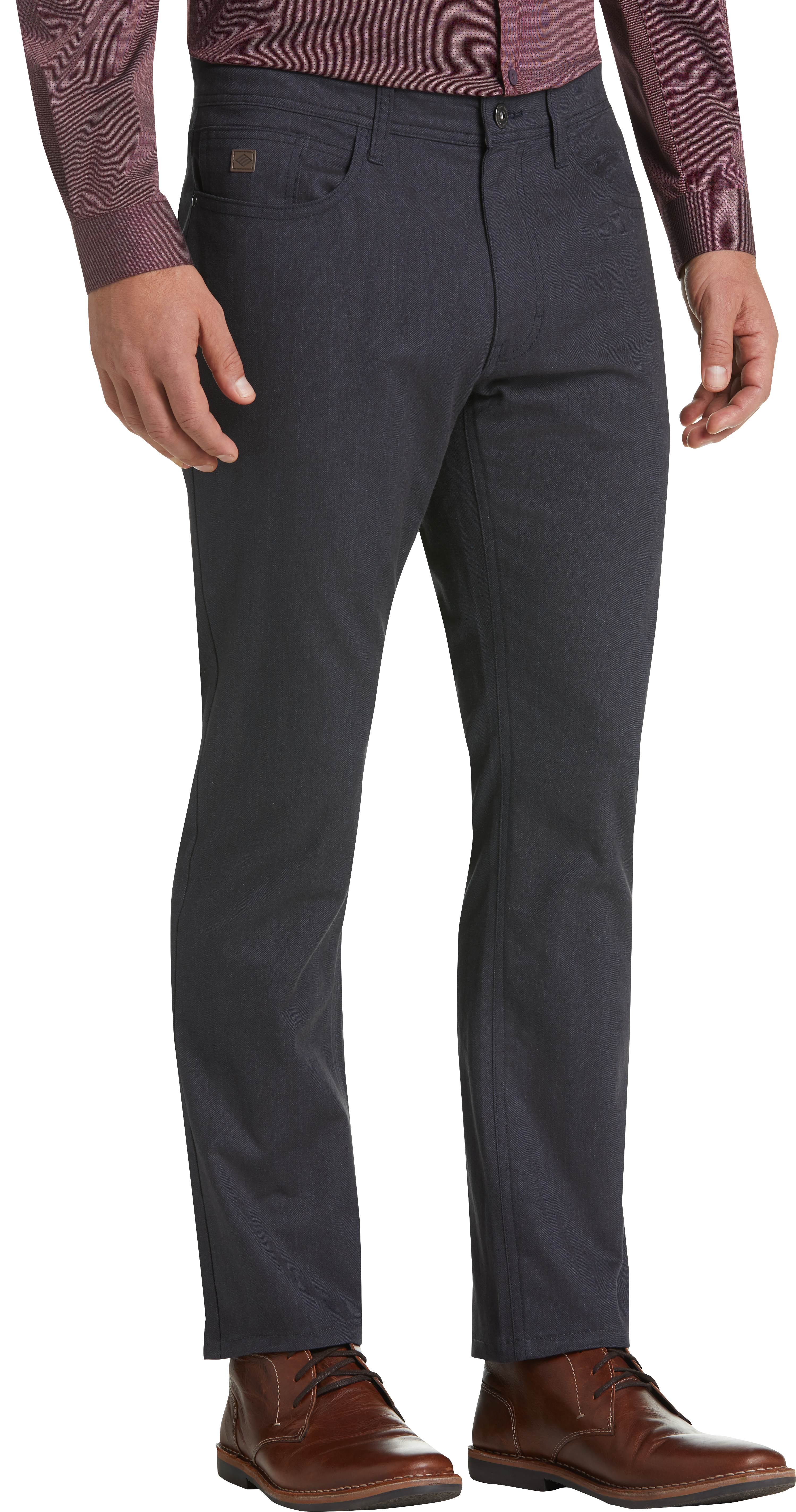 navy pants