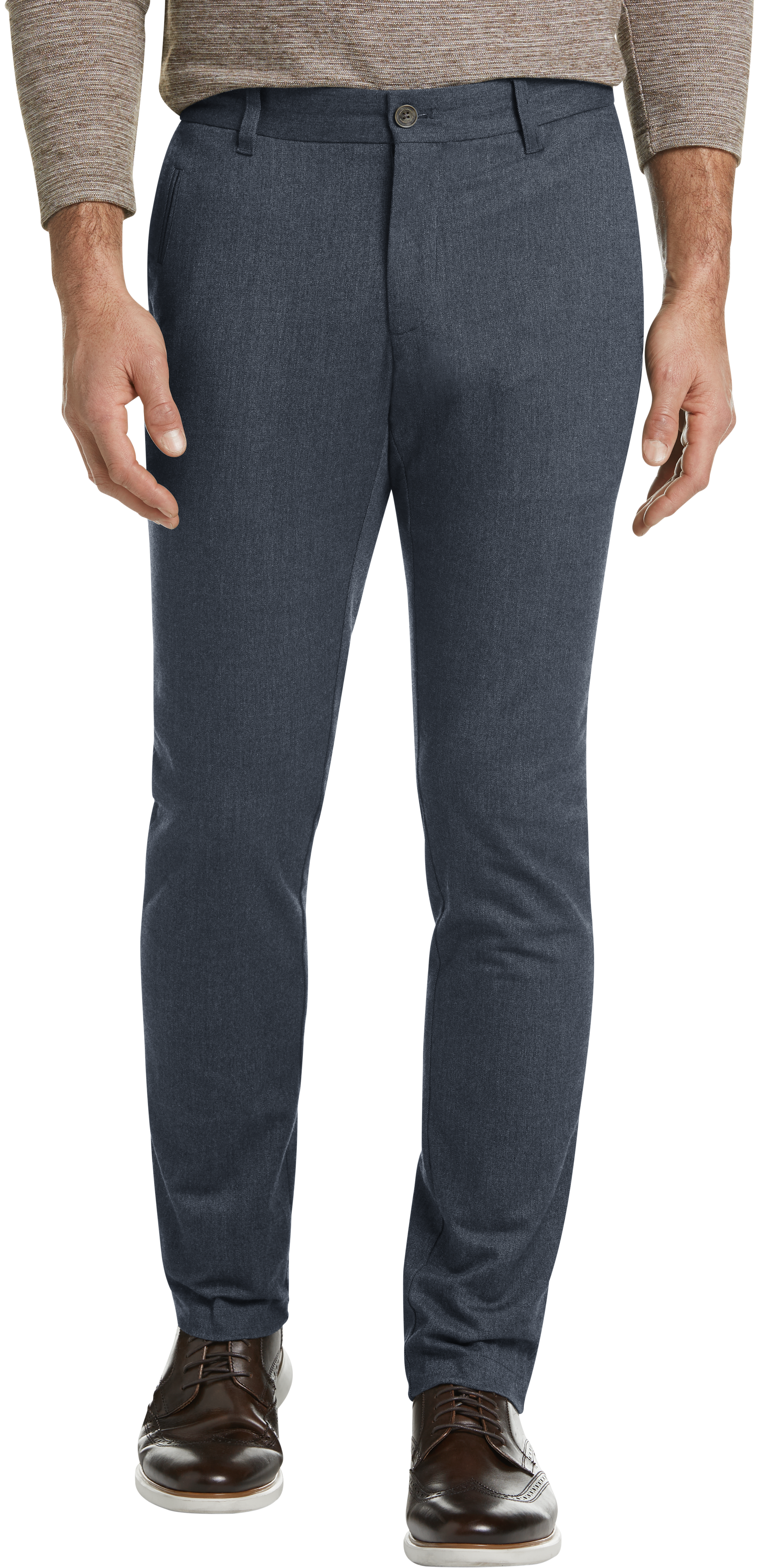 Joseph Abboud Navy Modern Fit Casual Pants - Men&#39;s Pants | Men&#39;s Wearhouse