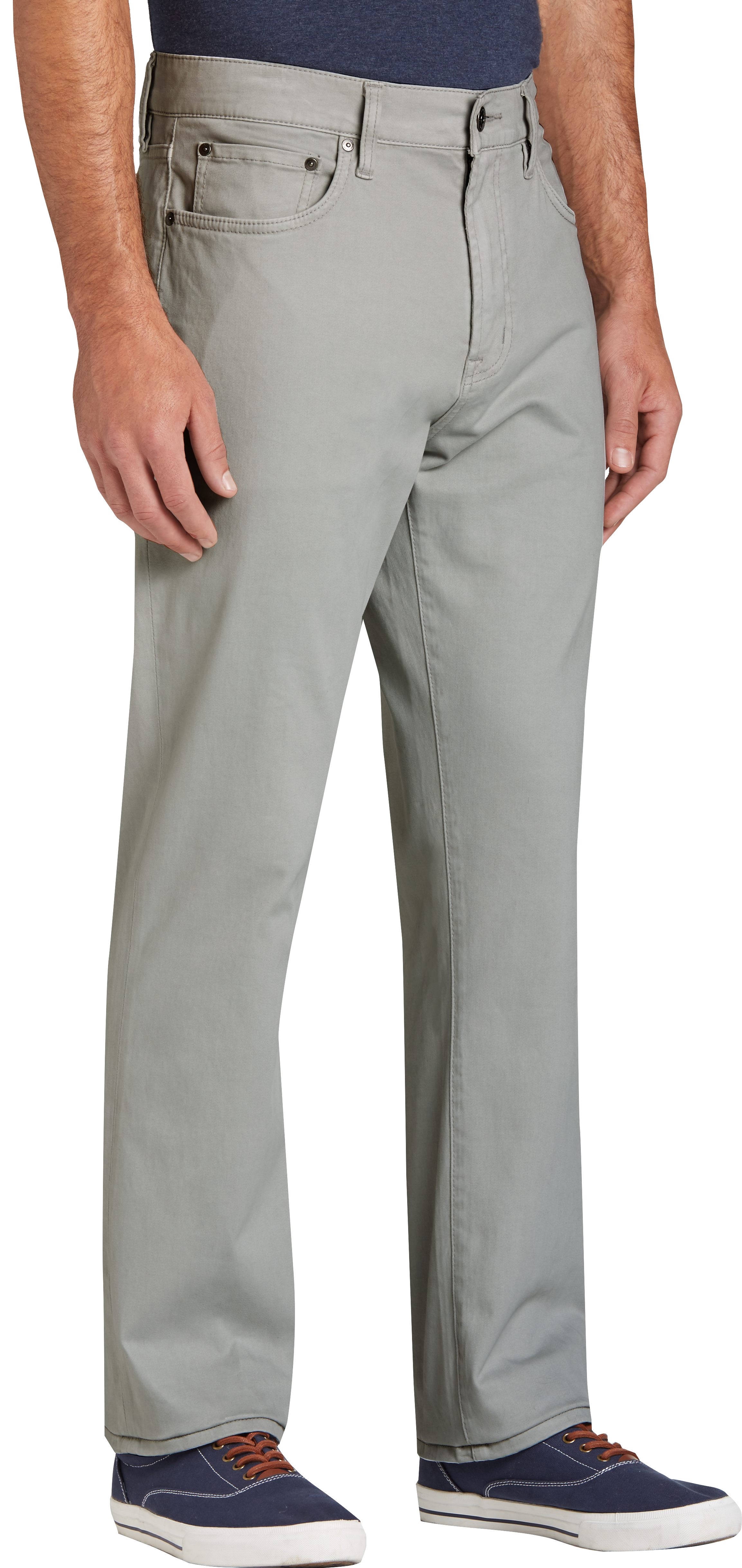 men gray pants