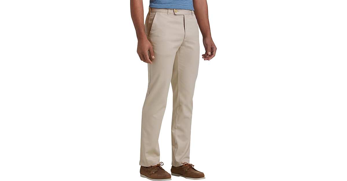 Joseph Abboud Light Tan Cotton Canvas Pants Men S Pants Men S