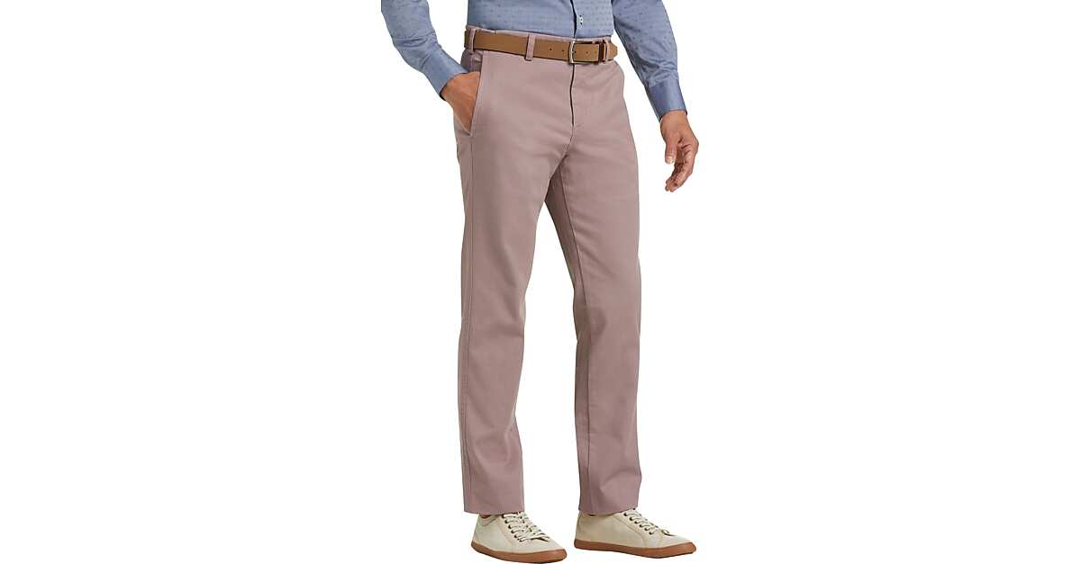 Joseph Abboud Grape Slim Fit Chino Men's Pants Men's Wearhouse