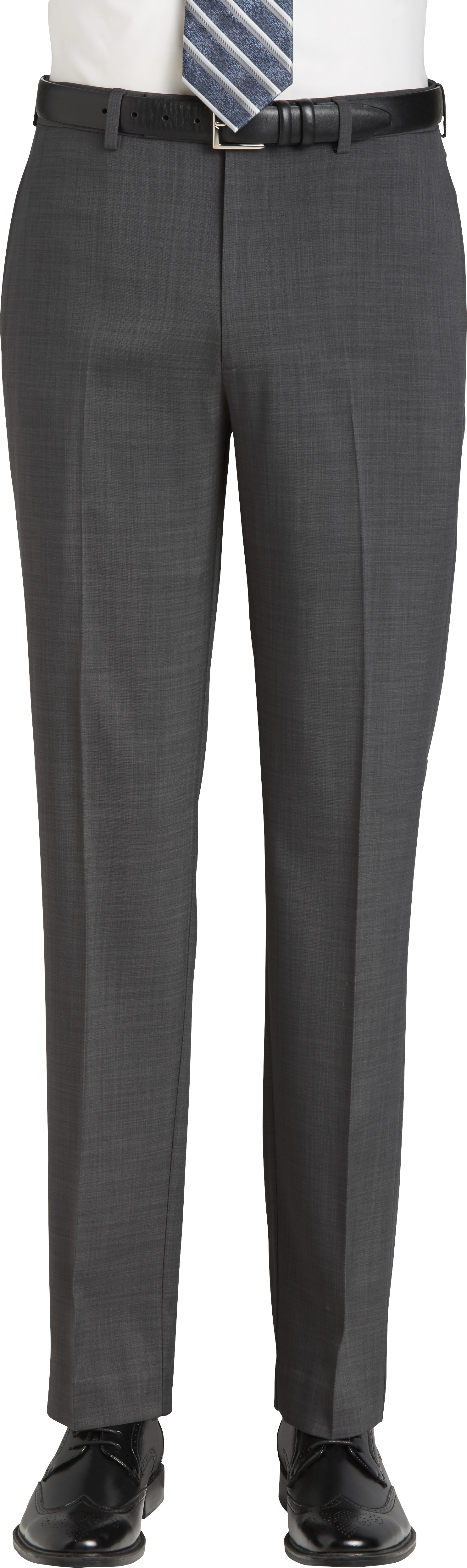 calvin klein charcoal suit pants