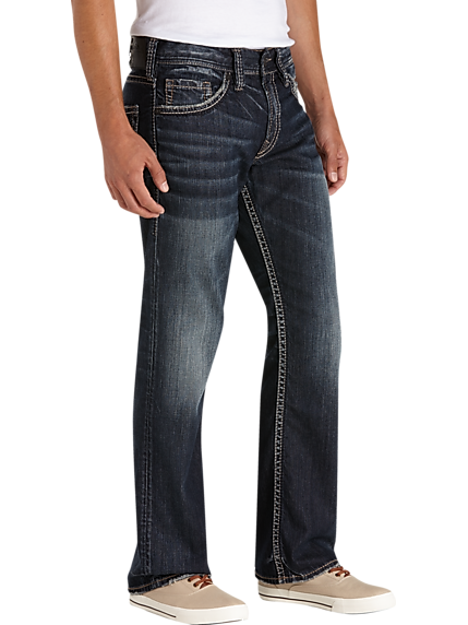 Mens Silver Jeans | Mens Wearhouse