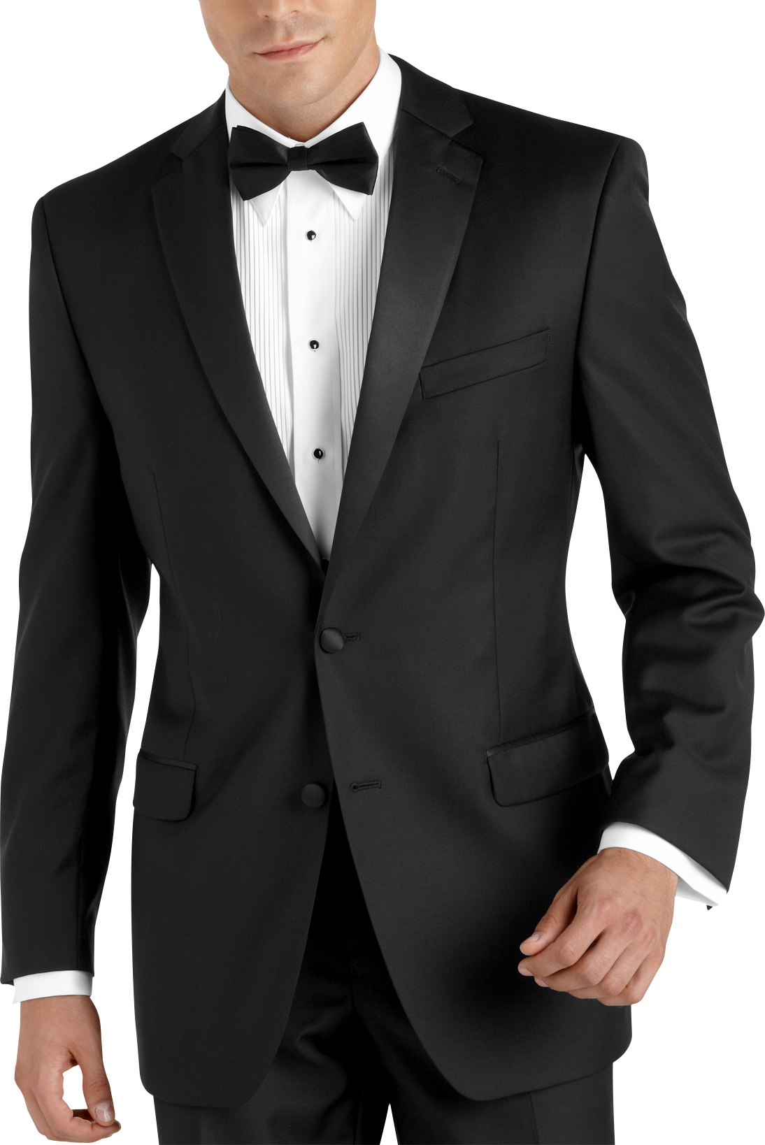 MW40 3042 CALVIN KLEIN SUITS SUIT SEPARATES TUXEDO BLACK MAIN