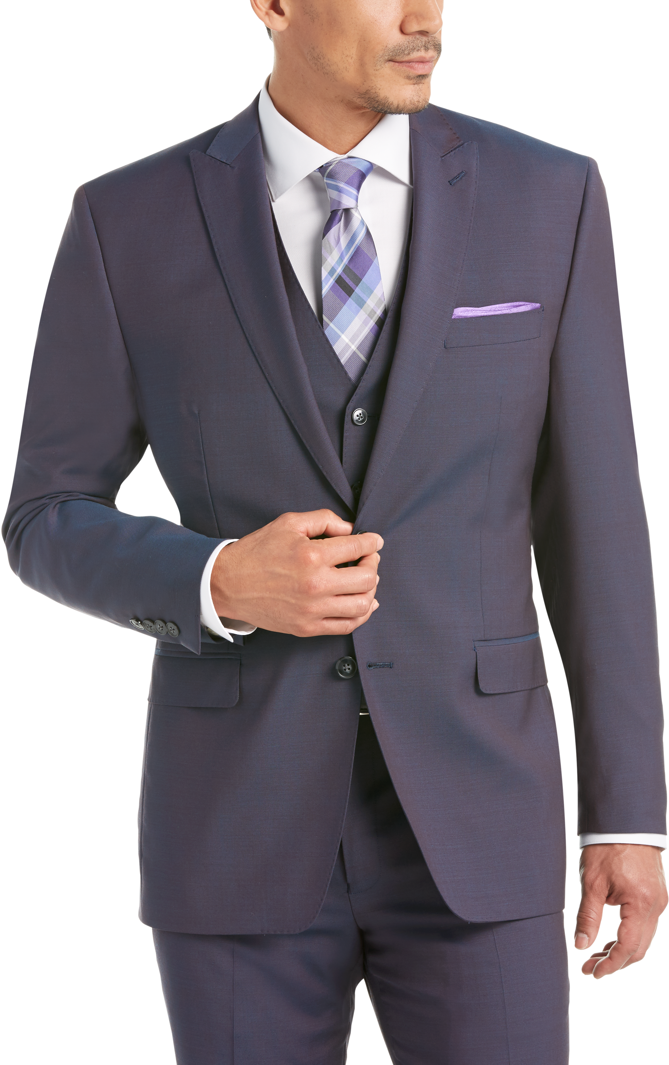 calvin klein suit men's wearhouse