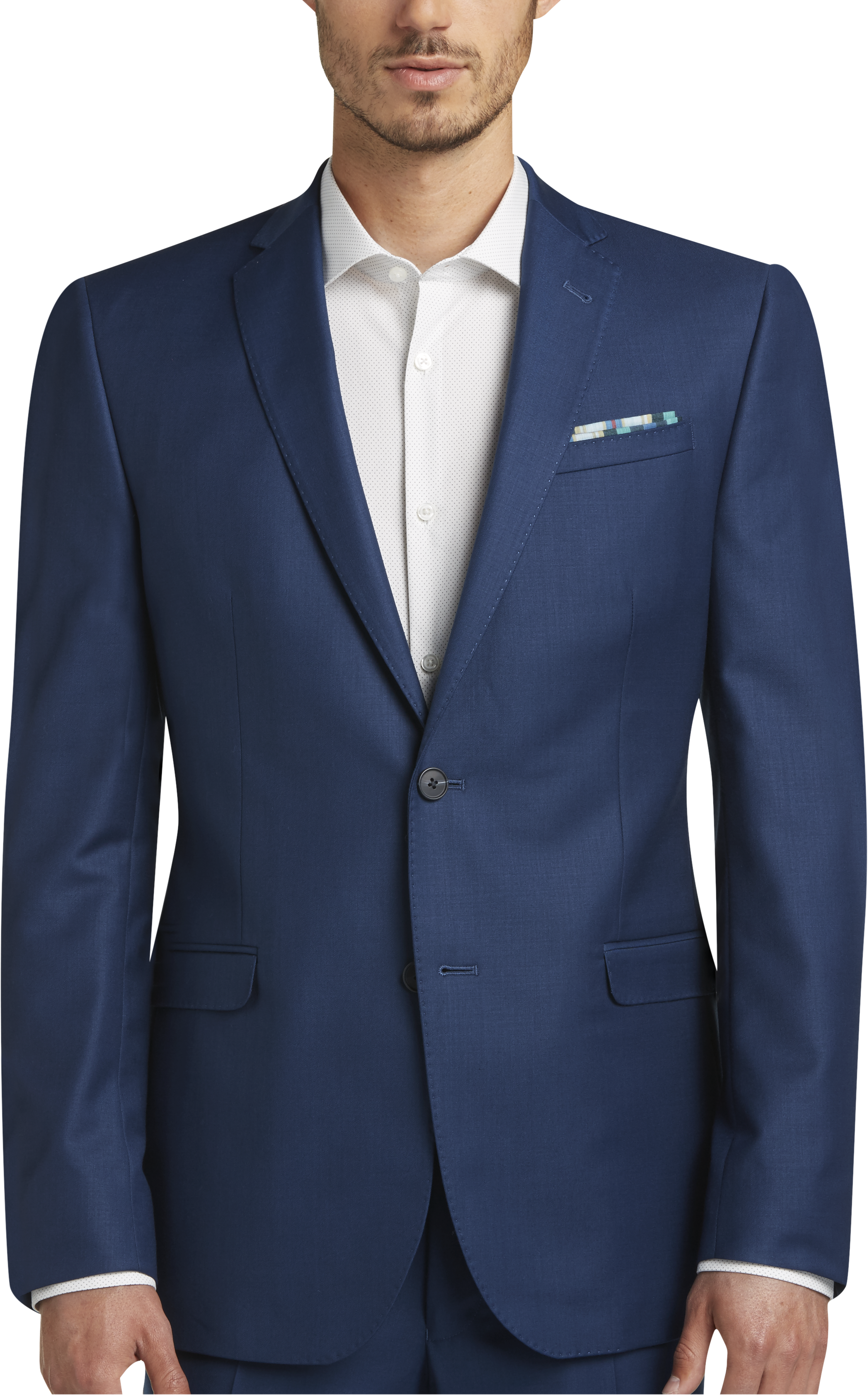 Egara Blue Extreme Slim Fit Suit - Men's Extreme Slim Fit | Men's Wearhouse