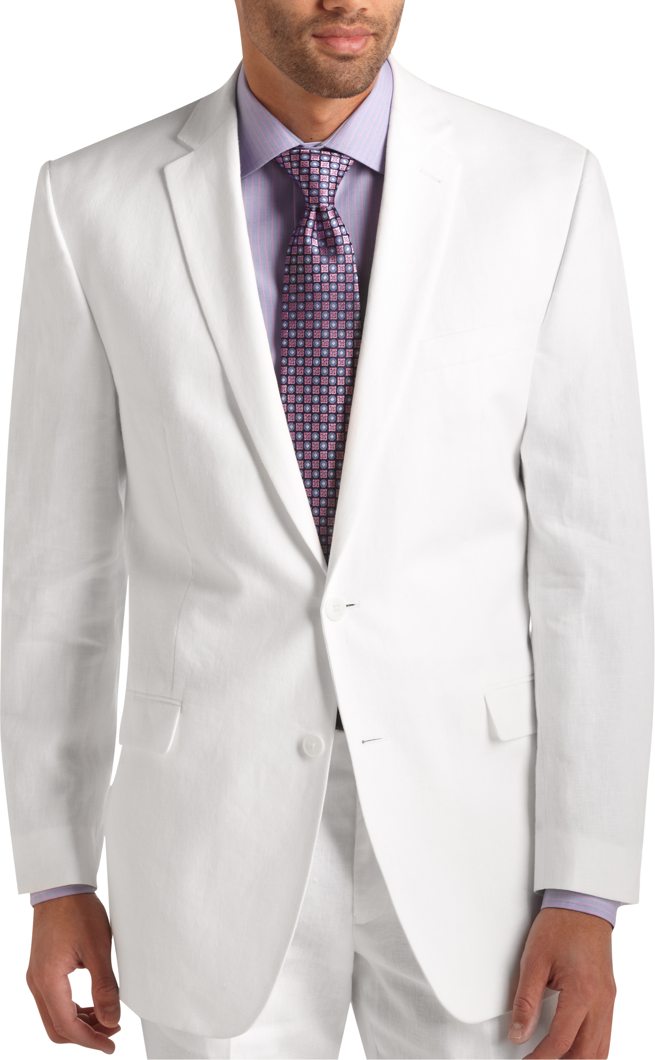 calvin klein white mens jacket