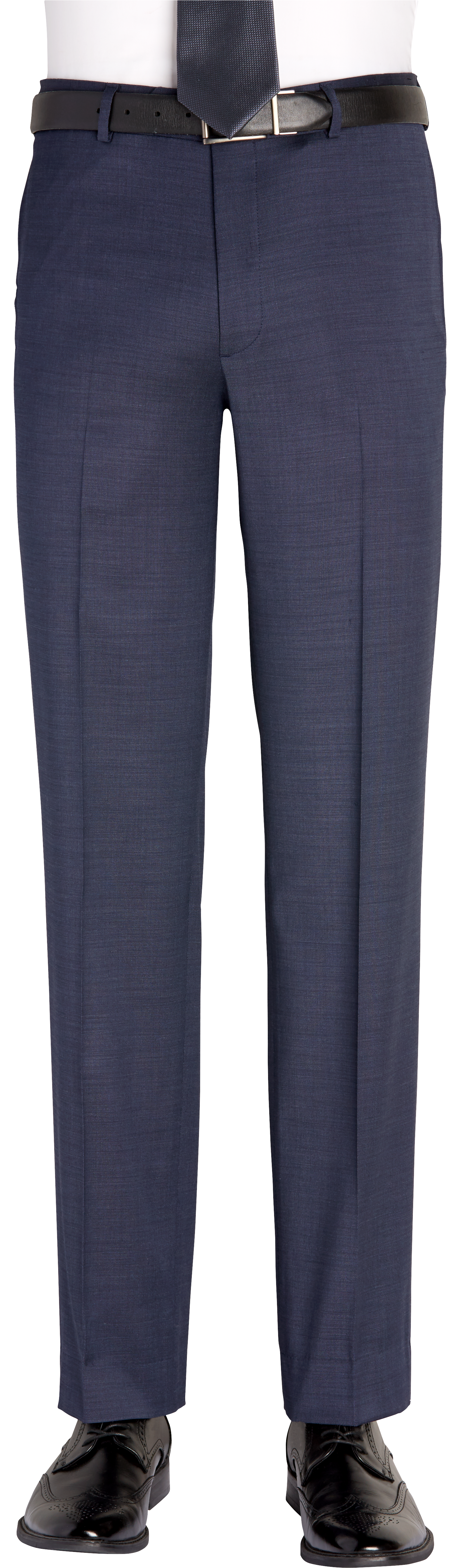 blue slim fit pants